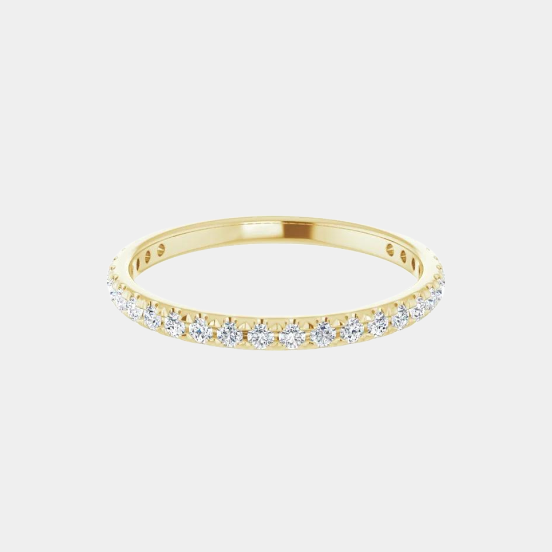 The Gold French Set 3/4 Eternity