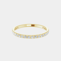 The Gold French Set 3/4 Eternity