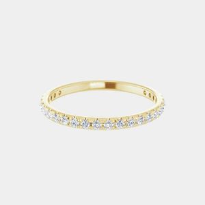 The Gold French Set 3/4 Eternity