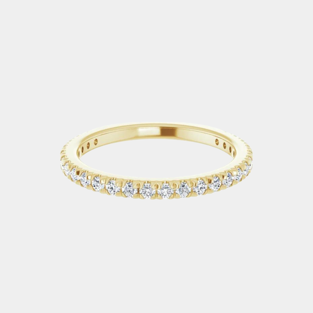 The Gold French Set 3/4 Eternity
