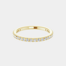 The Gold French Set 3/4 Eternity