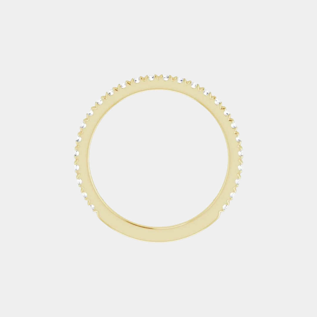 The Gold French Set 3/4 Eternity