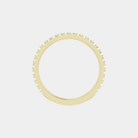 The Gold French Set 3/4 Eternity