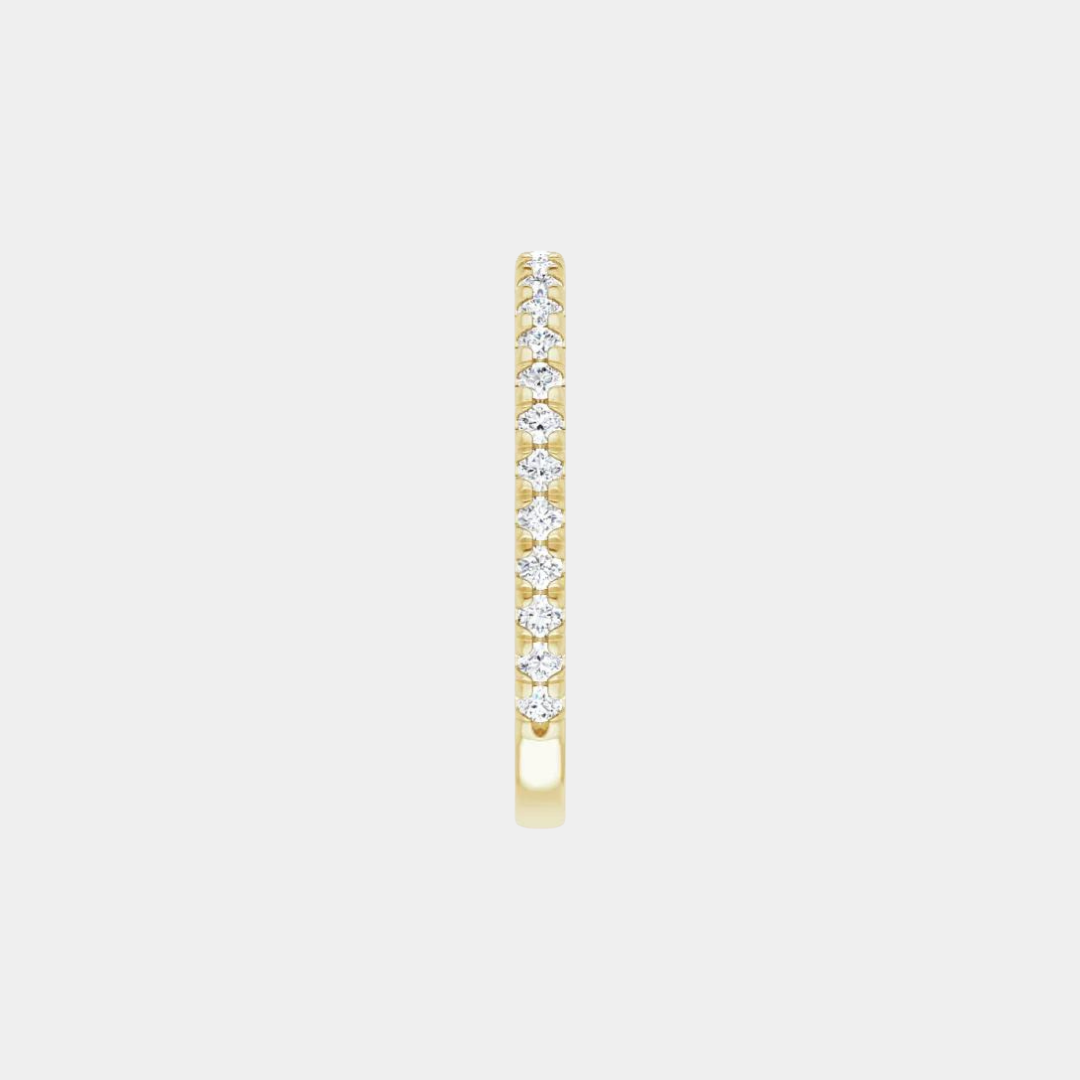 The Gold French Set 3/4 Eternity