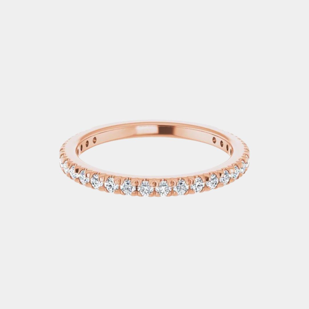 The Gold French Set 3/4 Eternity