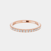 The Gold French Set 3/4 Eternity
