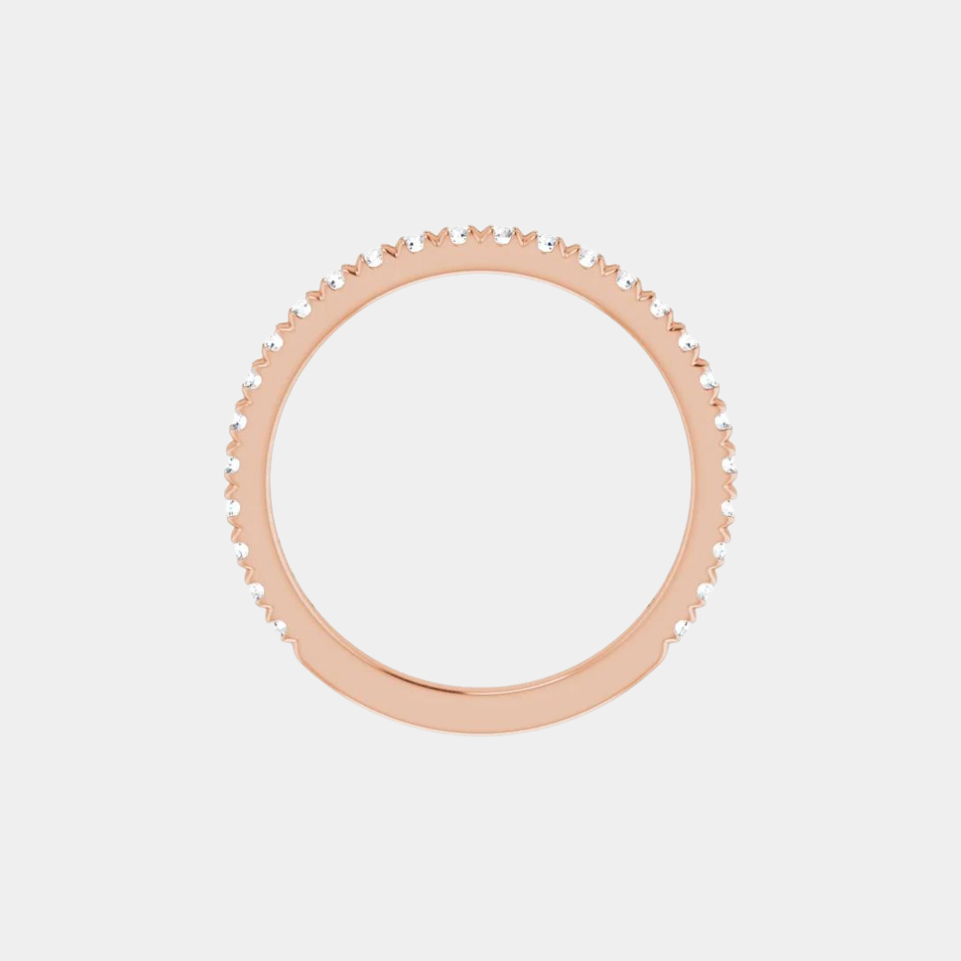 The Gold French Set 3/4 Eternity