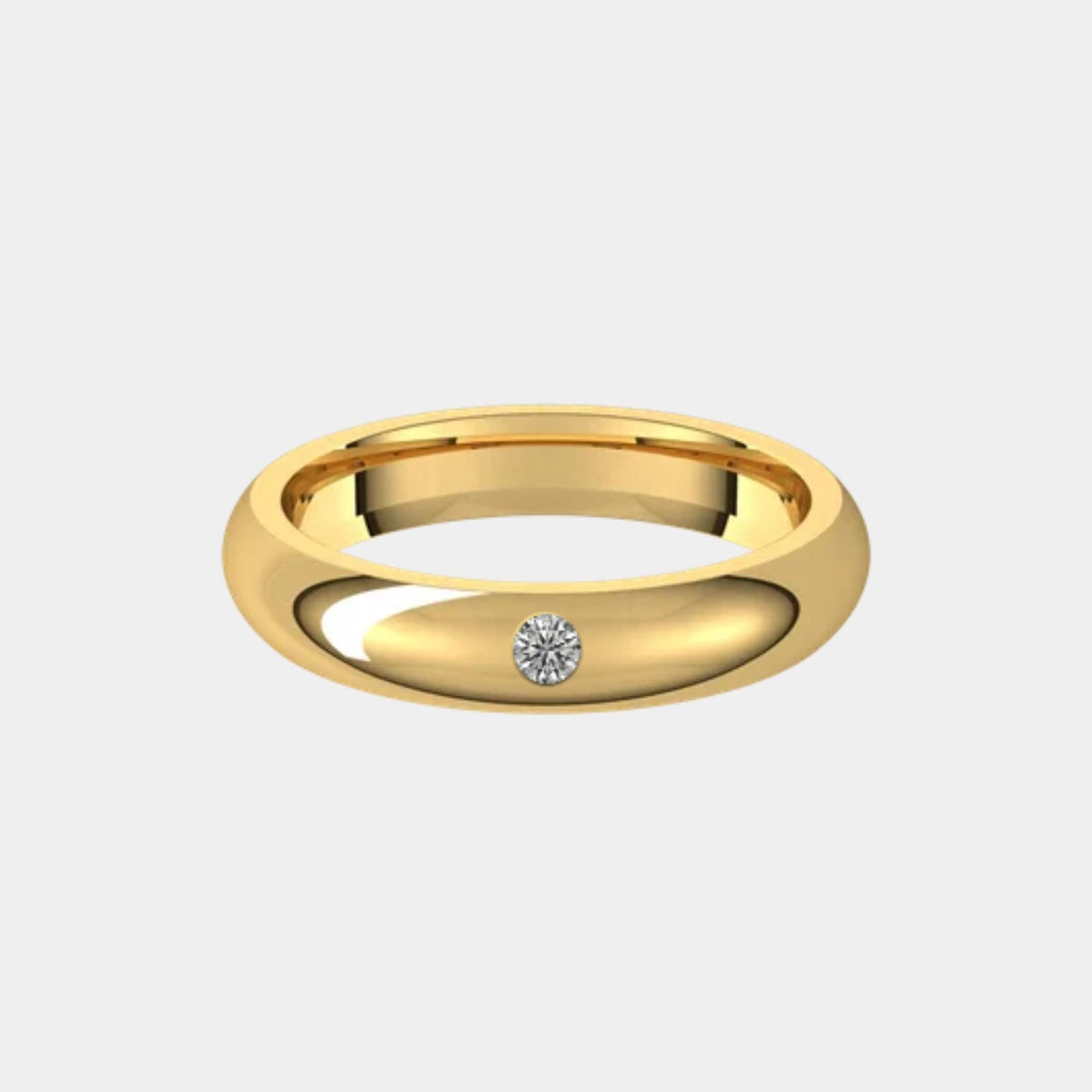 14K / Yellow Gold / 4mm