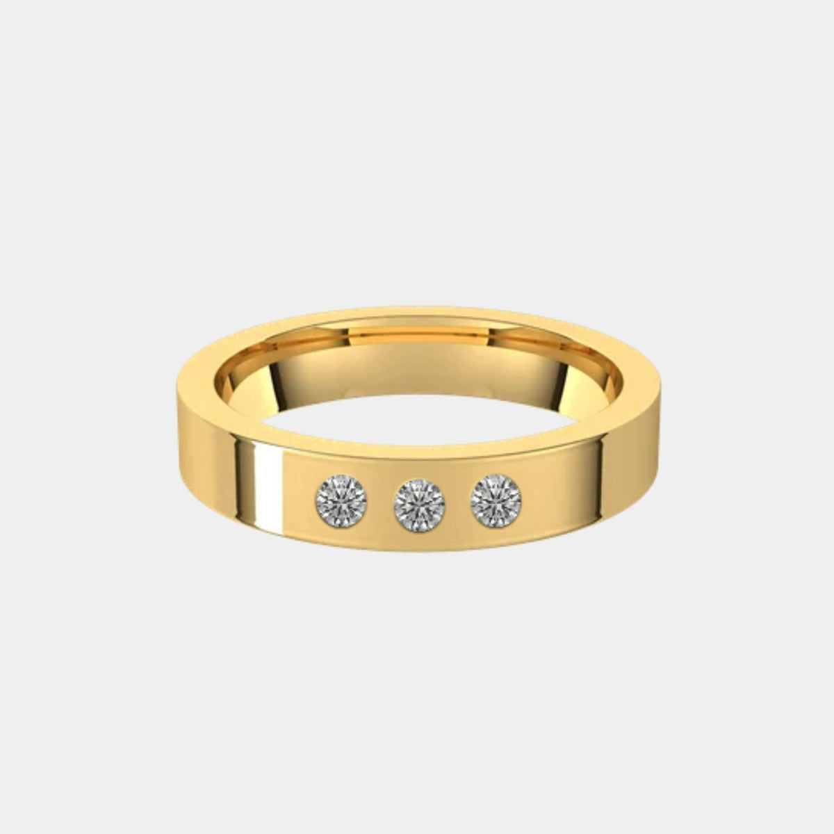 14K / Yellow Gold / 4mm