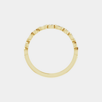 The Gold Alternating Bezel
