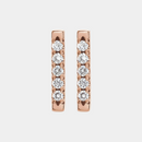 diamond bar earring