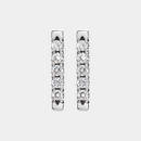 diamond bar earring