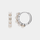 gold pearl hoop