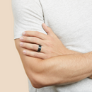 The Tungsten Flat Edge Two-Tone: Black & Blue