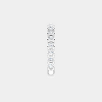 The Platinum French Set 3/4 Eternity