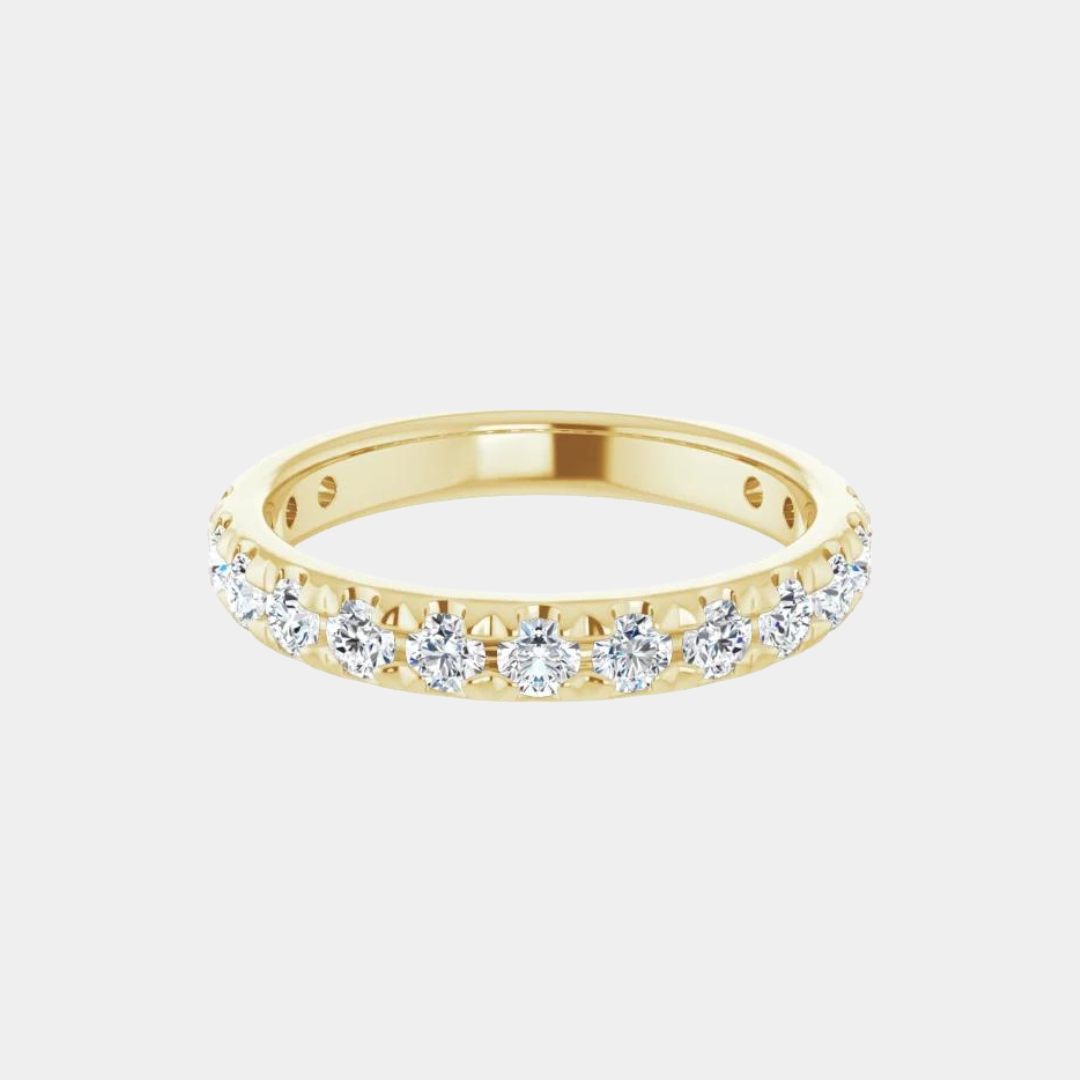 The Gold French Set 3/4 Eternity