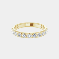 The Gold French Set 3/4 Eternity