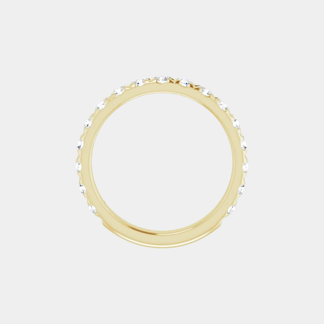 The Gold French Set 3/4 Eternity