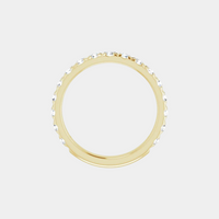 The Gold French Set 3/4 Eternity