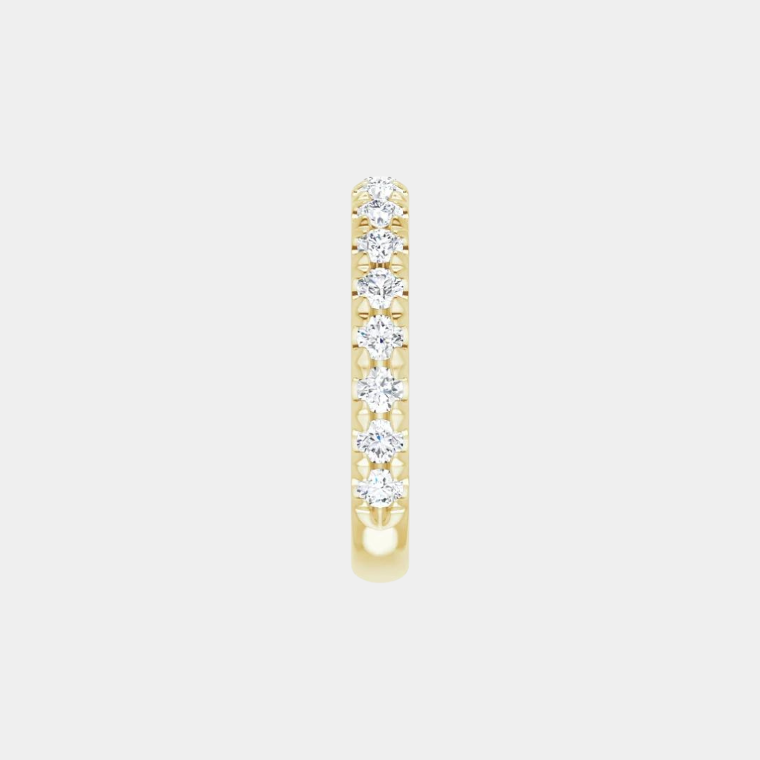 The Gold French Set 3/4 Eternity
