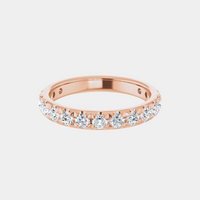 The Gold French Set 3/4 Eternity