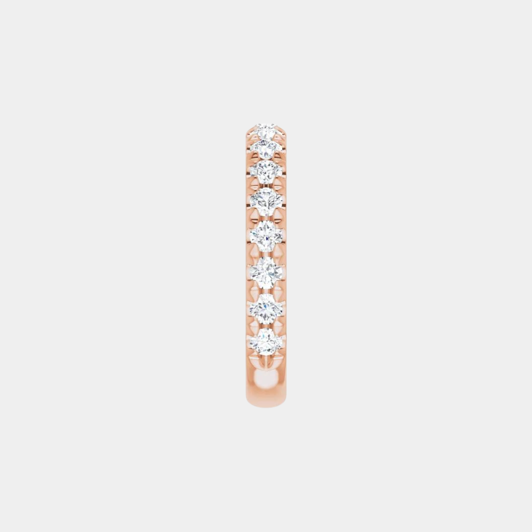 The Gold French Set 3/4 Eternity