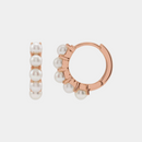 gold pearl hoop