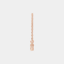lab diamond bar necklace