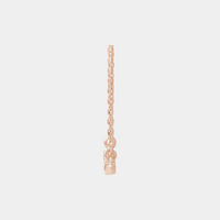 lab diamond bar necklace