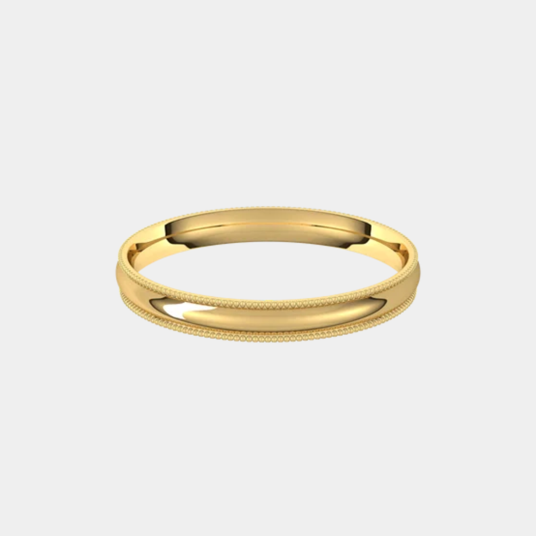 The Thin Gold Milgrain