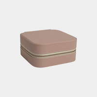 Vegan Leather Jewelry Case With Mirror