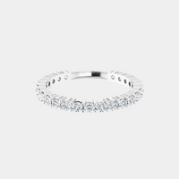 The Platinum Traditional Set 3/4 Eternity