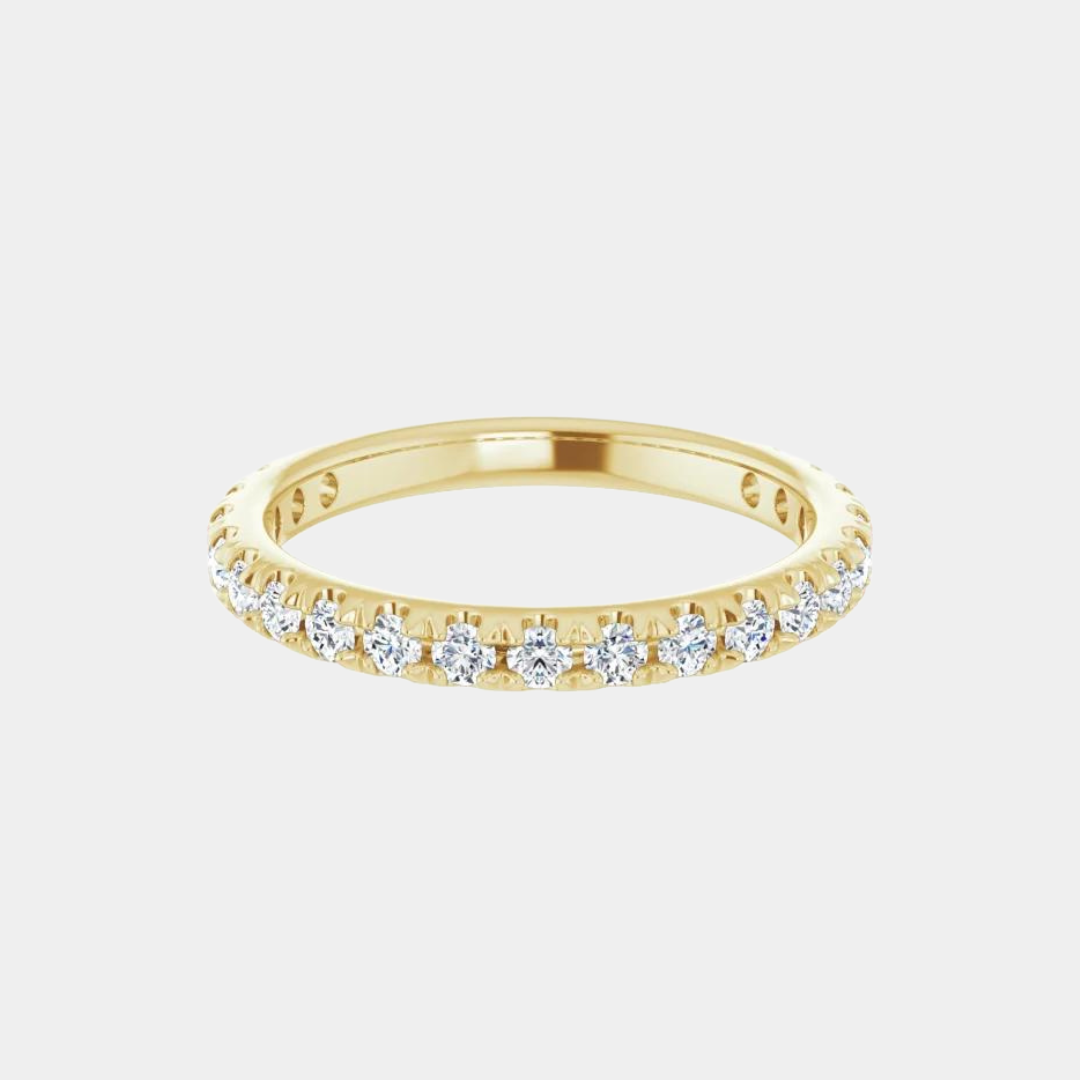 The Gold French Set 3/4 Eternity