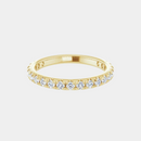 The Gold French Set 3/4 Eternity
