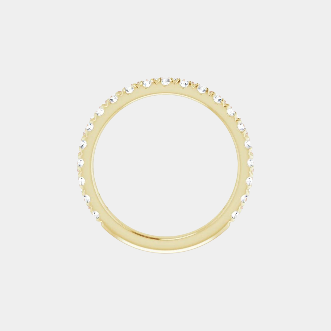 The Gold French Set 3/4 Eternity