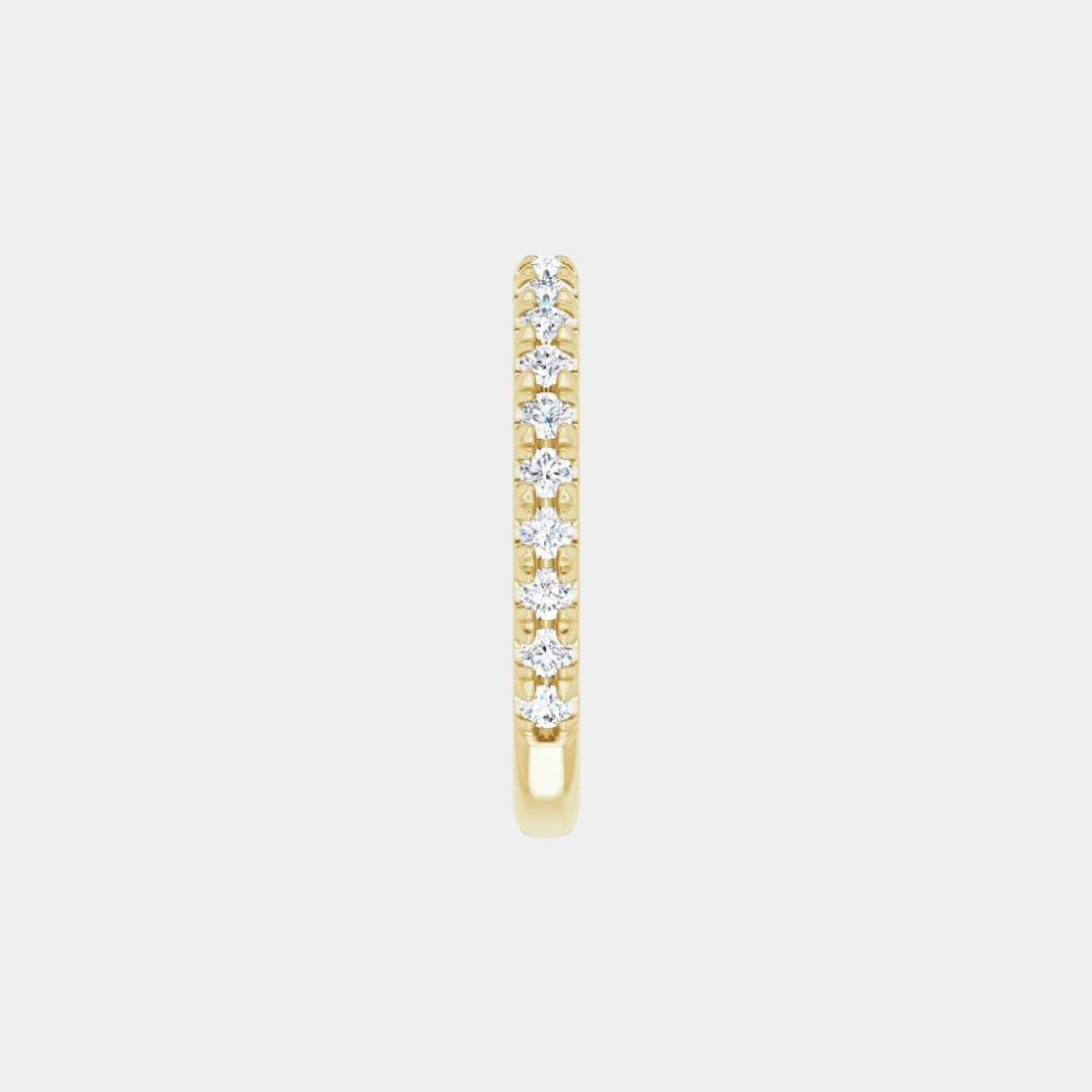 The Gold French Set 3/4 Eternity
