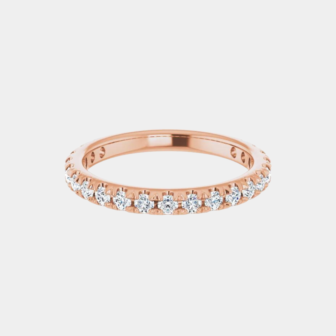The Gold French Set 3/4 Eternity