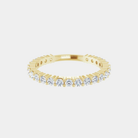The Gold Traditional Set 3/4 Eternity