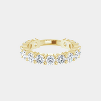 The Gold Traditional Set 3/4 Eternity