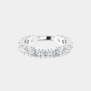 The Platinum Traditional Set 3/4 Eternity