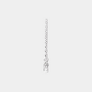 lab diamond bar necklace