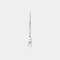 lab diamond bar necklace