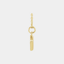 gold and diamond initial necklace