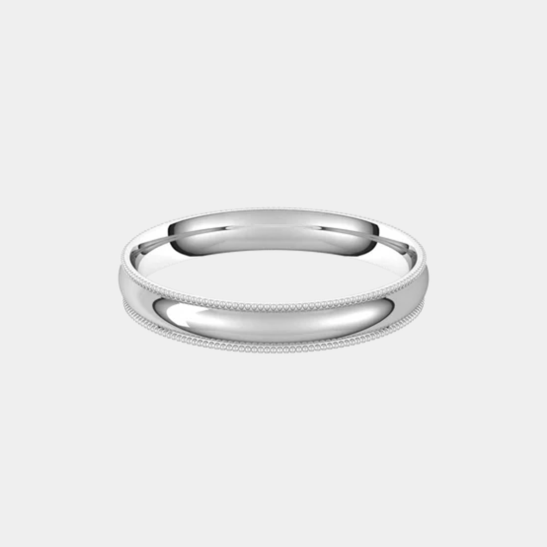 The Thin Platinum Milgrain
