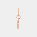 gold and diamond initial necklace