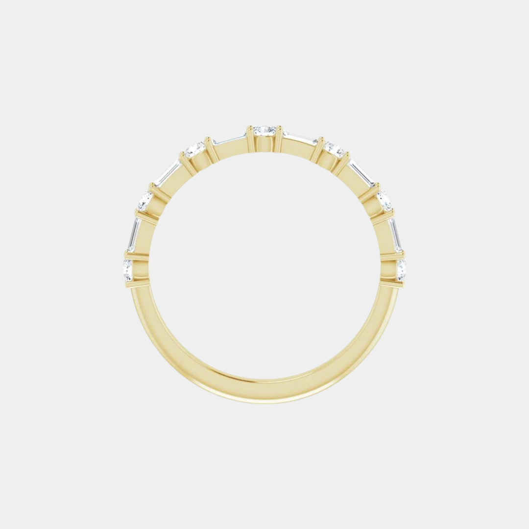 The Gold Alternating Baguette