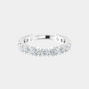 The Platinum Traditional Set 3/4 Eternity