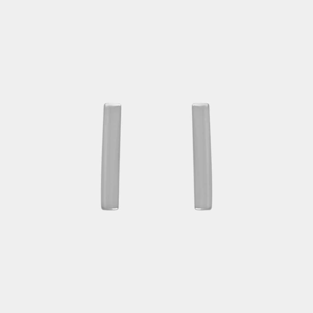 14K Bar Studs