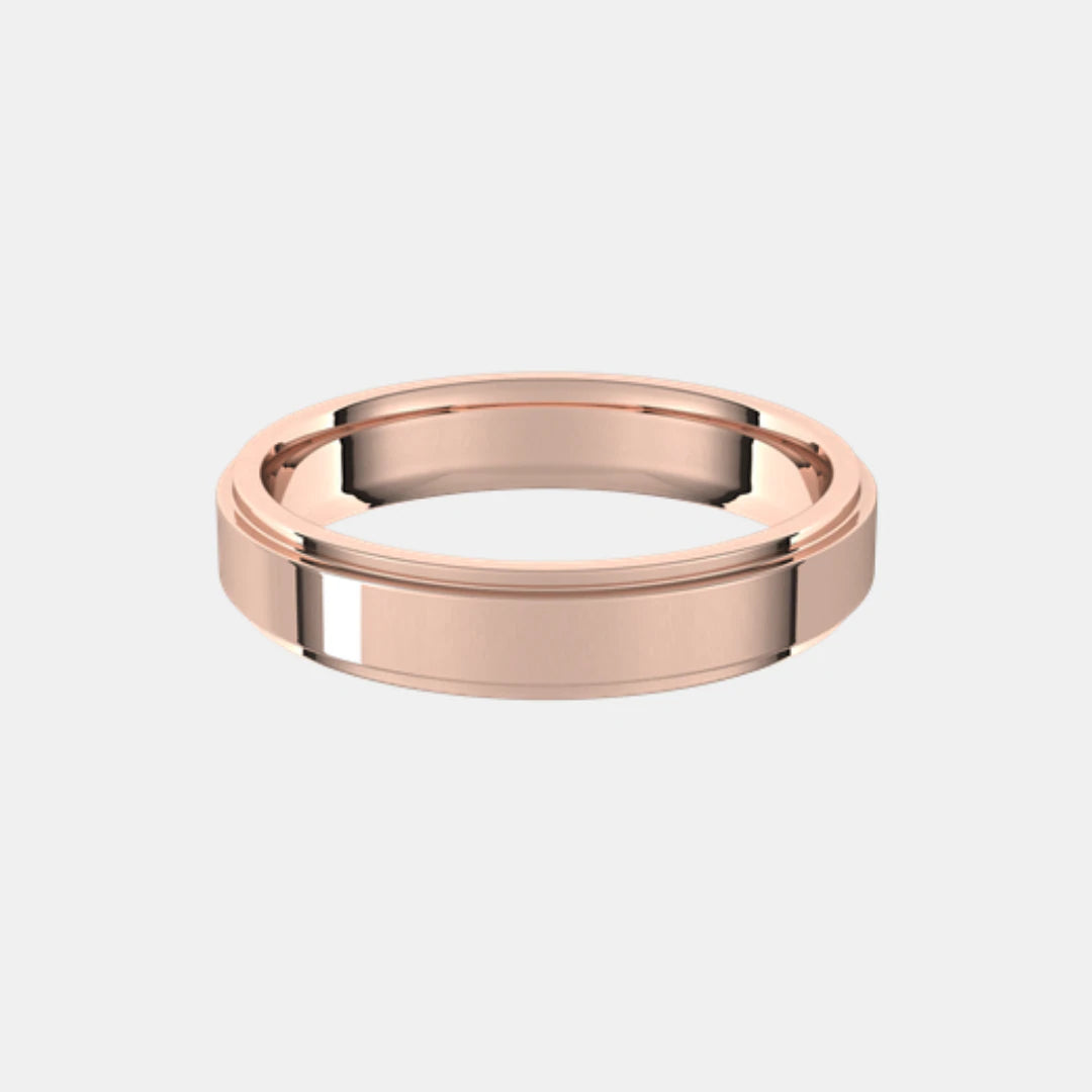 10K / Rose Gold / 4mm