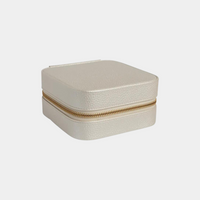 Vegan Leather Jewelry Case With Mirror